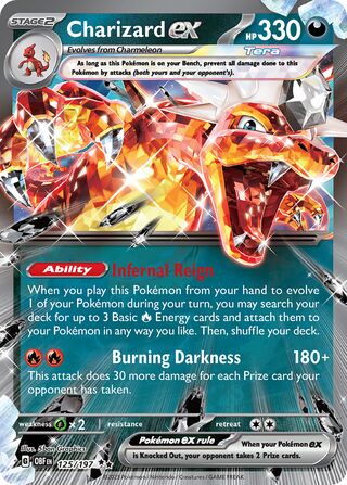 Charizard EX, Play! Pokémon Prize Pack Series Four 125/197