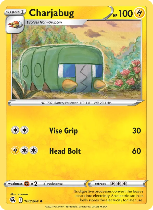 Charjabug, Fusion Strike 100/264