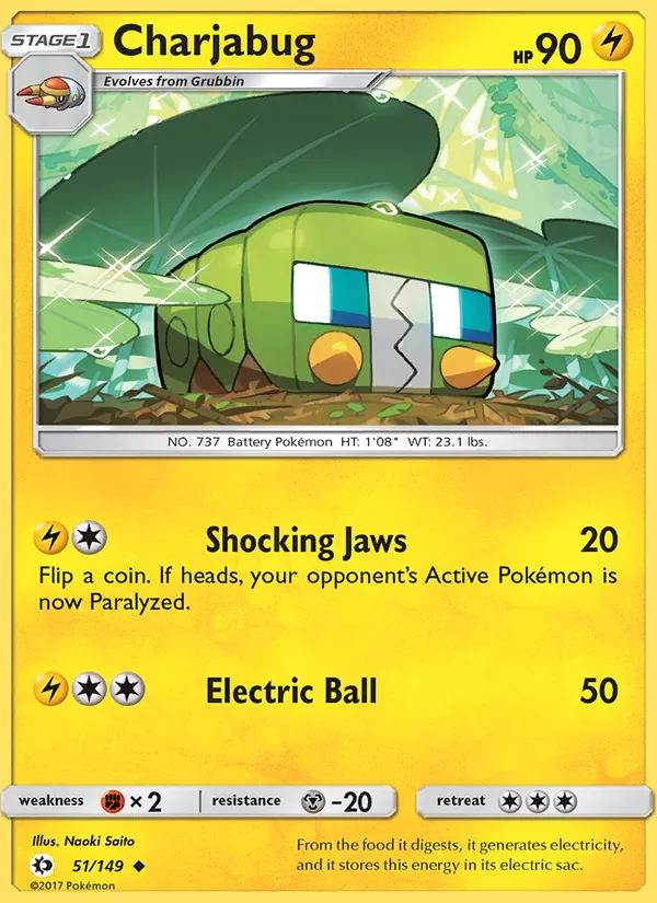 Charjabug, Sun & Moon 051/149