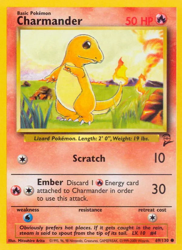 Charmander, Base Set 2 069/130