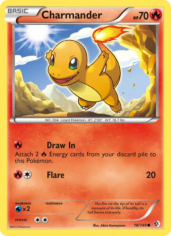 Charmander, Boundaries Crossed 018/149