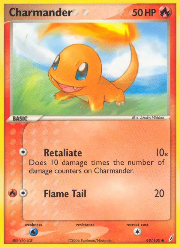 Charmander, Crystal Guardians 048/100