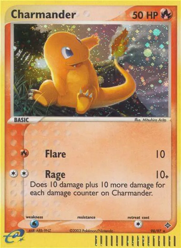 Charmander, Dragon 098/097