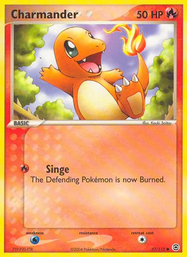 Charmander, FireRed & LeafGreen 057/112