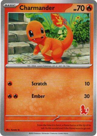 Charmander, My First Battle (Charmander) No. 003