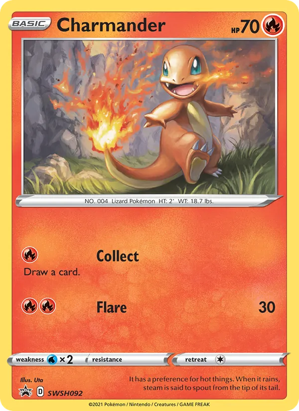 Charmander, SWSH Black Star Promos SWSH092/307