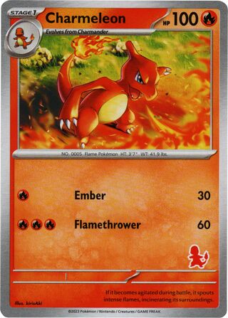 Charmeleon, My First Battle (Charmander) No. 004