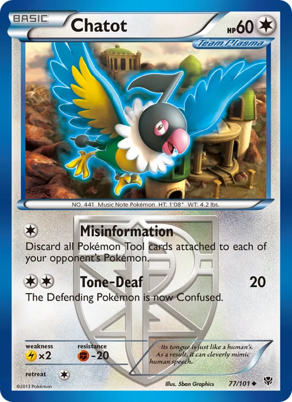 Chatot, Plasma Blast 077/101