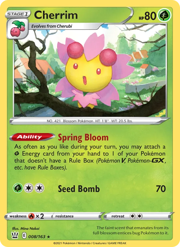 Cherrim, Battle Styles 008/163