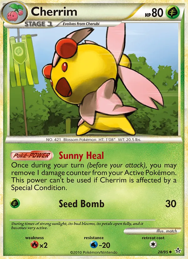 Cherrim, Unleashed 028/095
