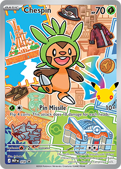 Chespin, MEP Black Star Promos 058