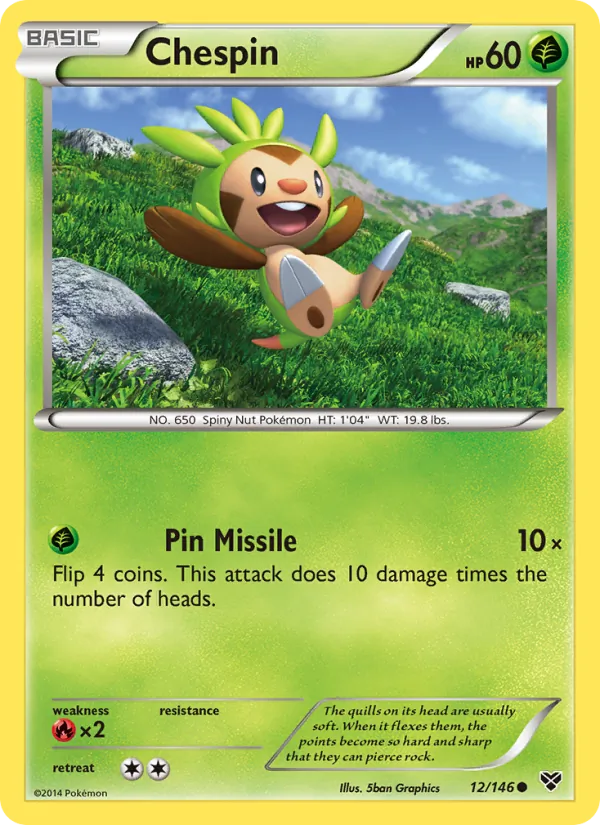 Chespin, XY 012/146