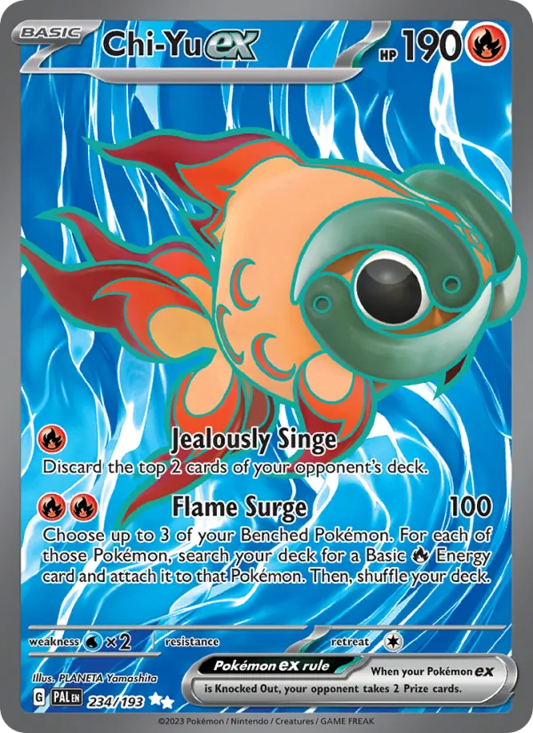 Chi-Yu EX, Paldea Evolved 234/193