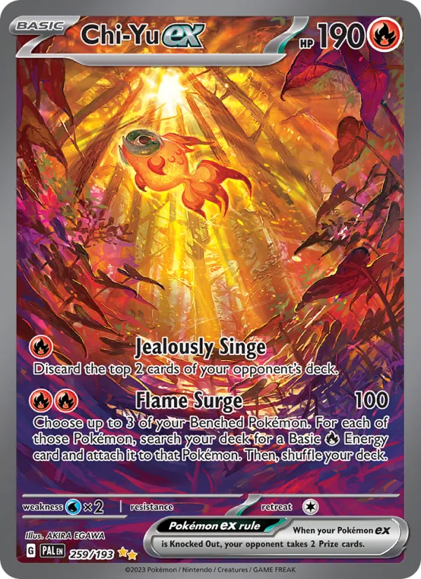 Chi-Yu EX, Paldea Evolved 259/193