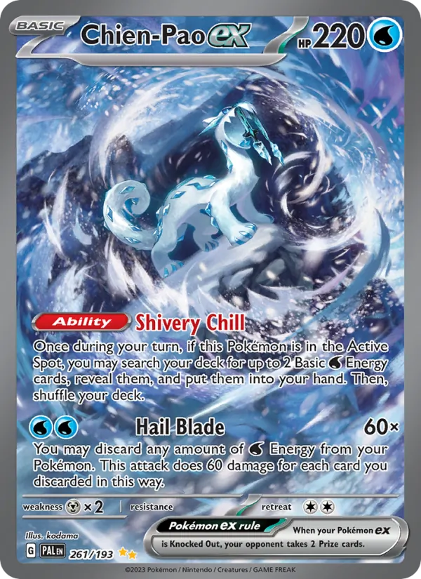 Chien-Pao EX, Paldea Evolved 261/193