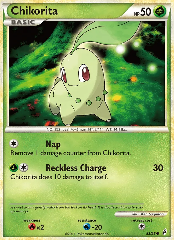 Chikorita, Call of Legends 053/095