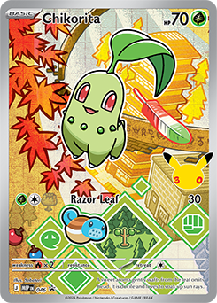 Chikorita, MEP Black Star Promos 046