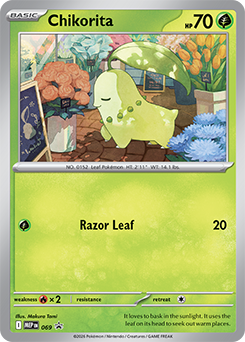 Chikorita, MEP Black Star Promos 069