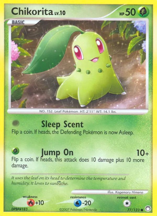 Chikorita, Mysterious Treasures 077/123