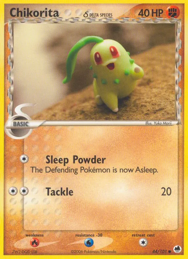 Chikorita δ, Dragon Frontiers 044/101