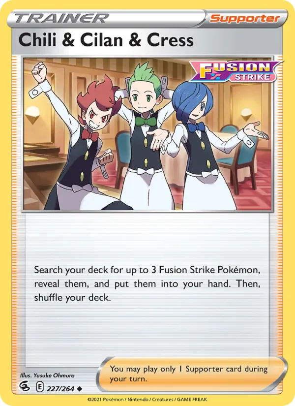Chili & Cilan & Cress, Fusion Strike 227/264