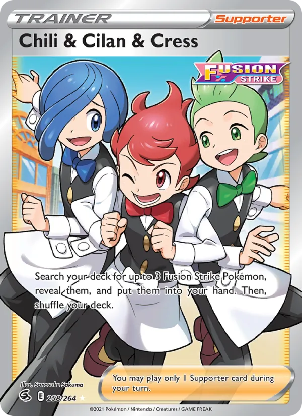 Chili & Cilan & Cress, Fusion Strike 258/264
