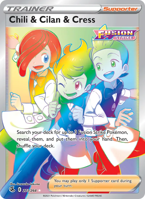 Chili & Cilan & Cress, Fusion Strike 273/264