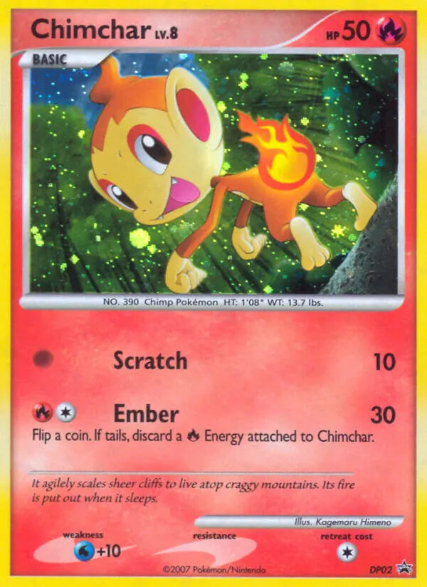 Chimchar, Diamond & Pearl Promos DP02