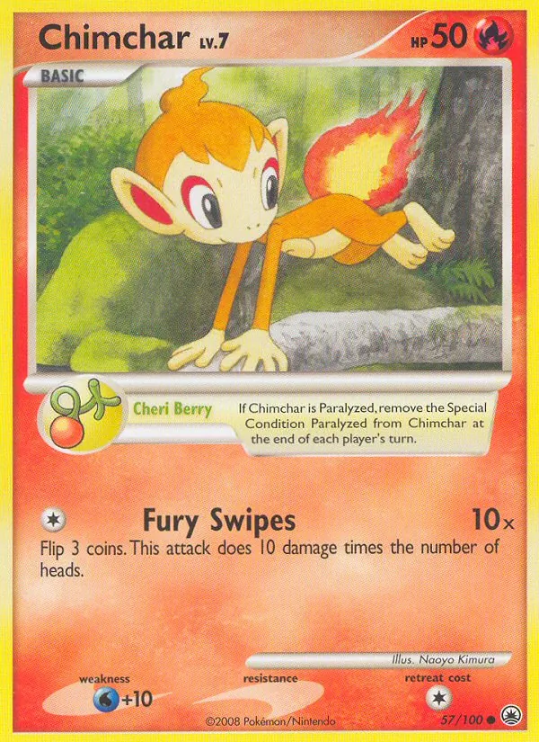 Chimchar, Majestic Dawn 057/100