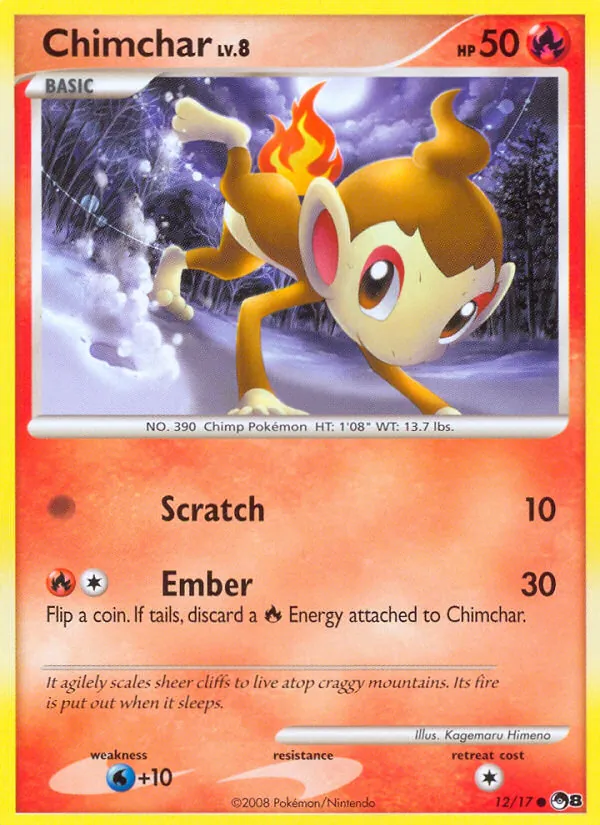 Chimchar, POP Series 8 012/017