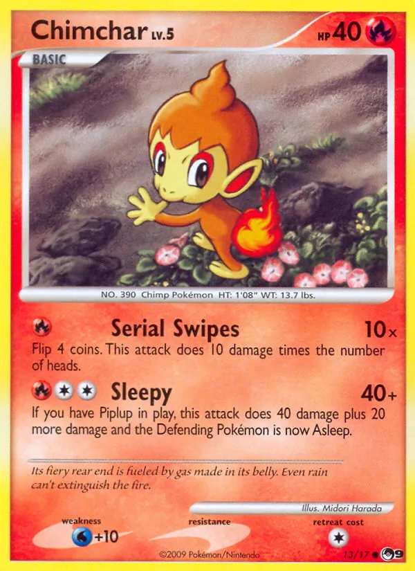 Chimchar, POP Series 9 013/017