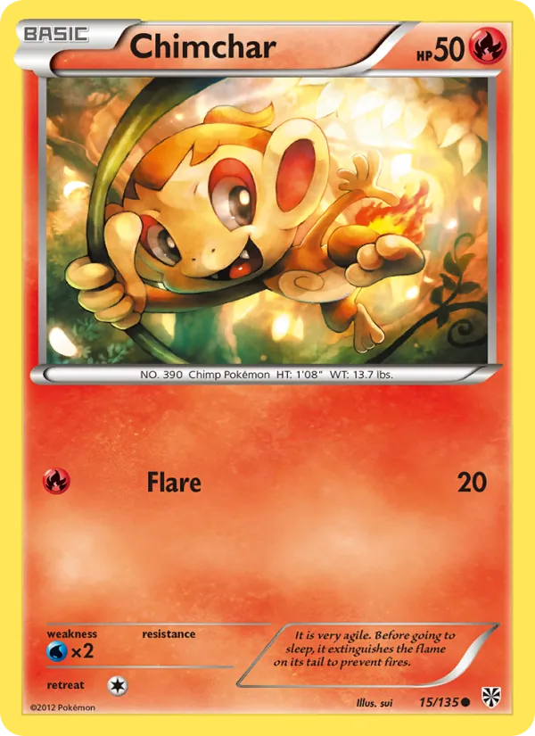 Chimchar, Plasma Storm 015/135