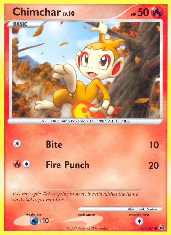Chimchar, Platinum 070/127