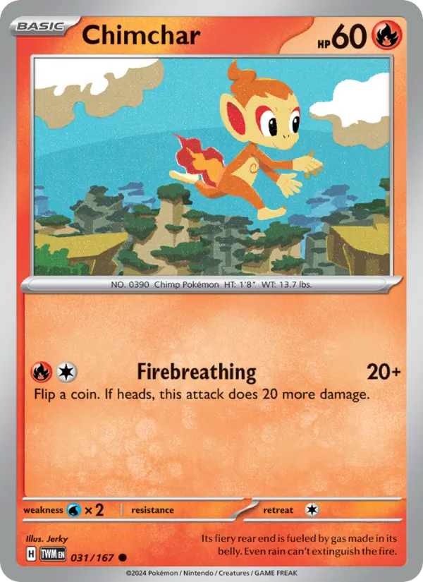 Chimchar, Twilight Masquerade 031/167