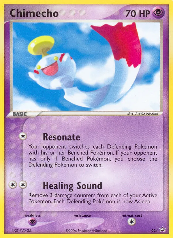 Chimecho, Nintendo Promos 24