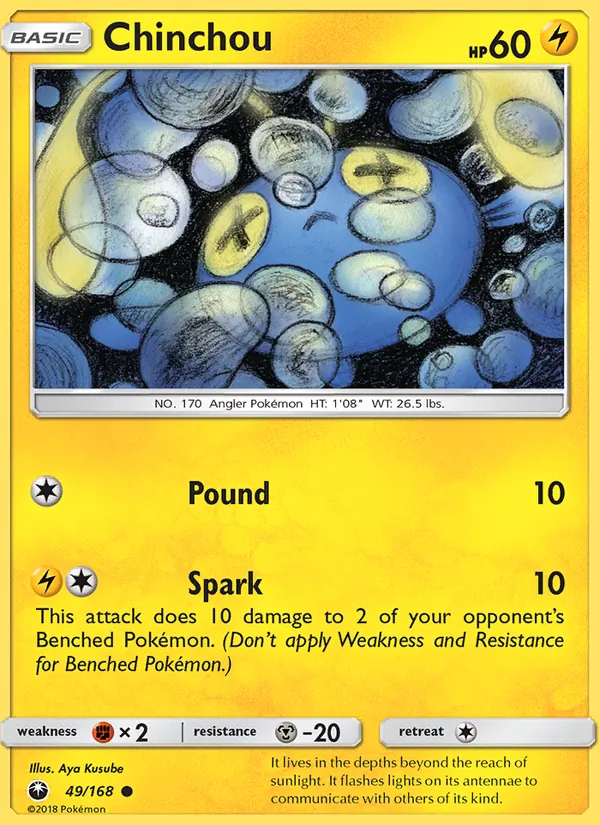 Chinchou, Celestial Storm 049/168