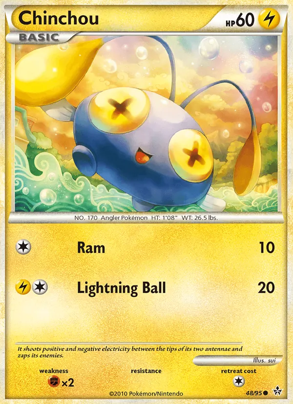 Chinchou, Überraschungskalender 048/095
