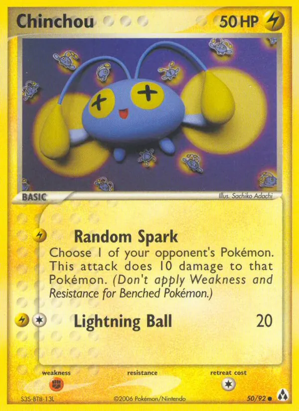 Chinchou, Legend Maker 050/092