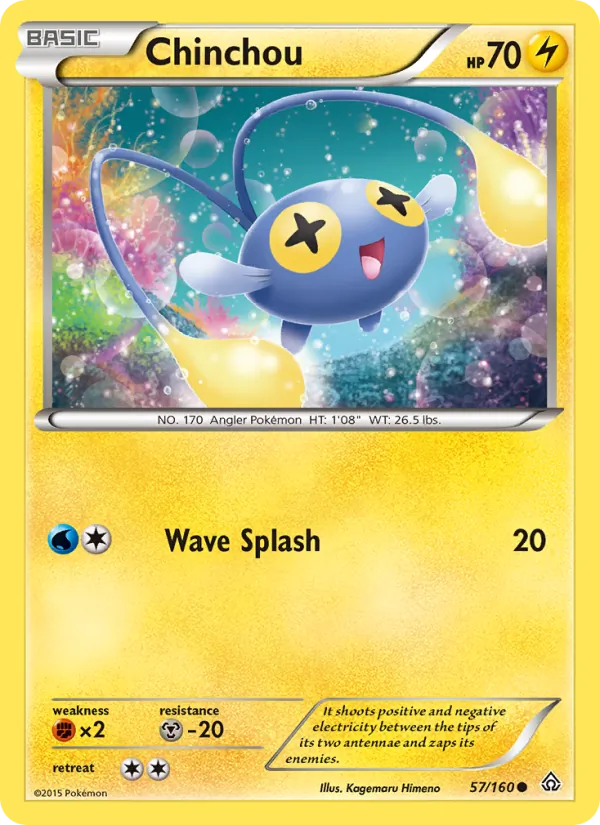 Chinchou, Primal Clash 057/160
