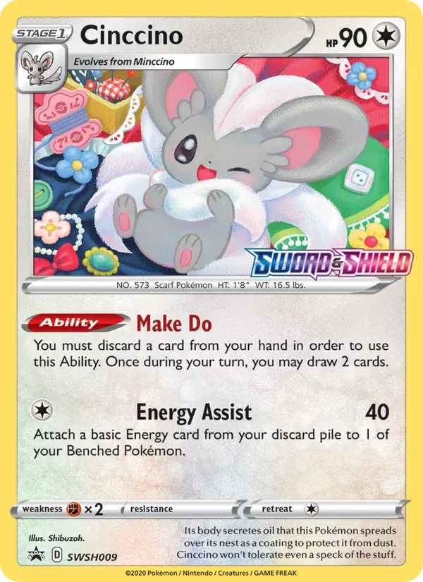 Cinccino, SWSH Black Star Promos SWSH009/307
