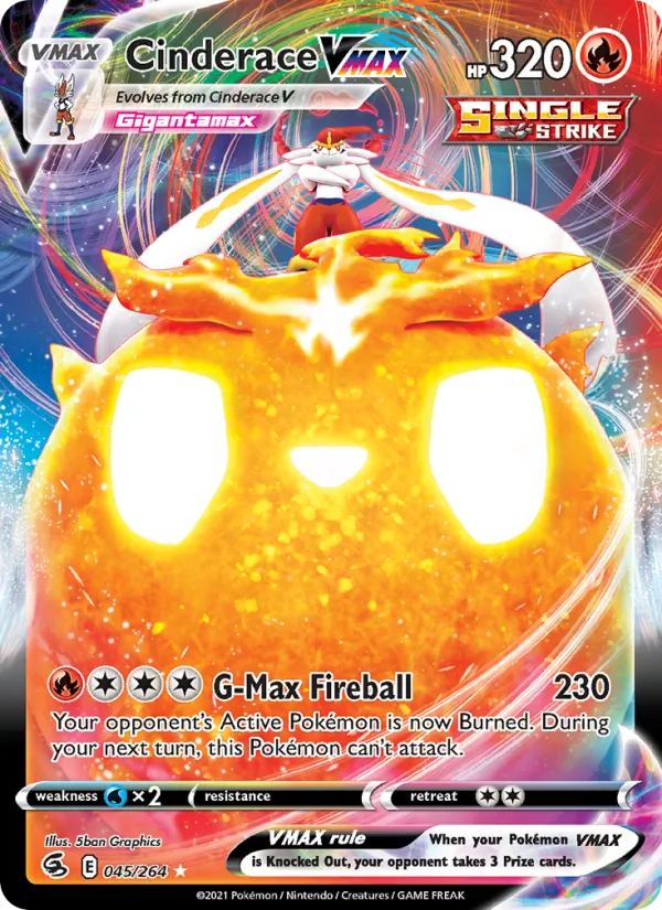 Cinderace VMAX, Fusion Strike 045/264