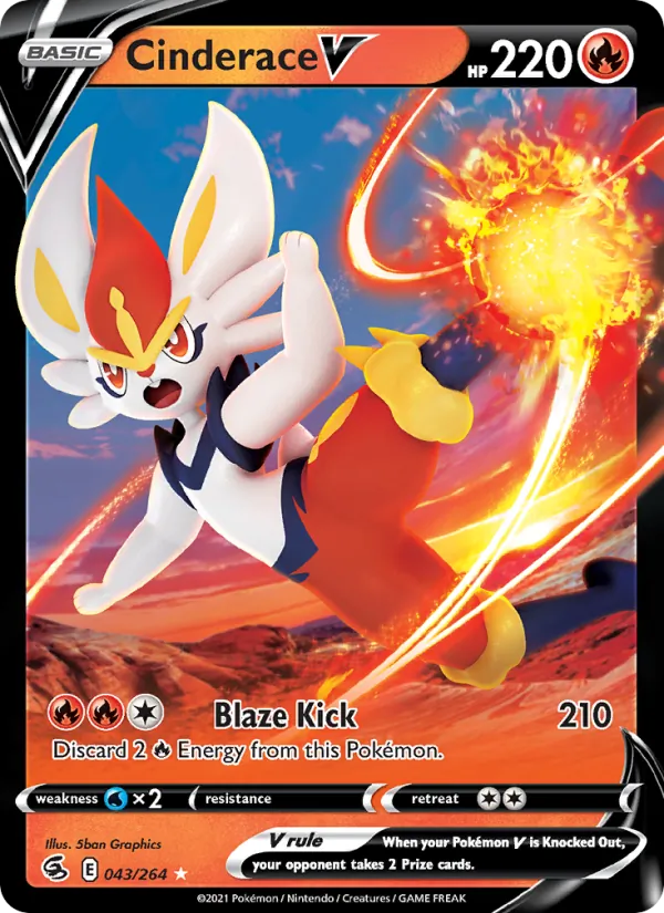 Cinderace V, Fusion Strike 043/264