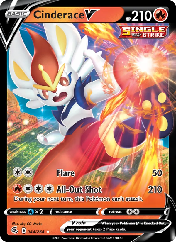 Cinderace V, Fusion Strike 044/264