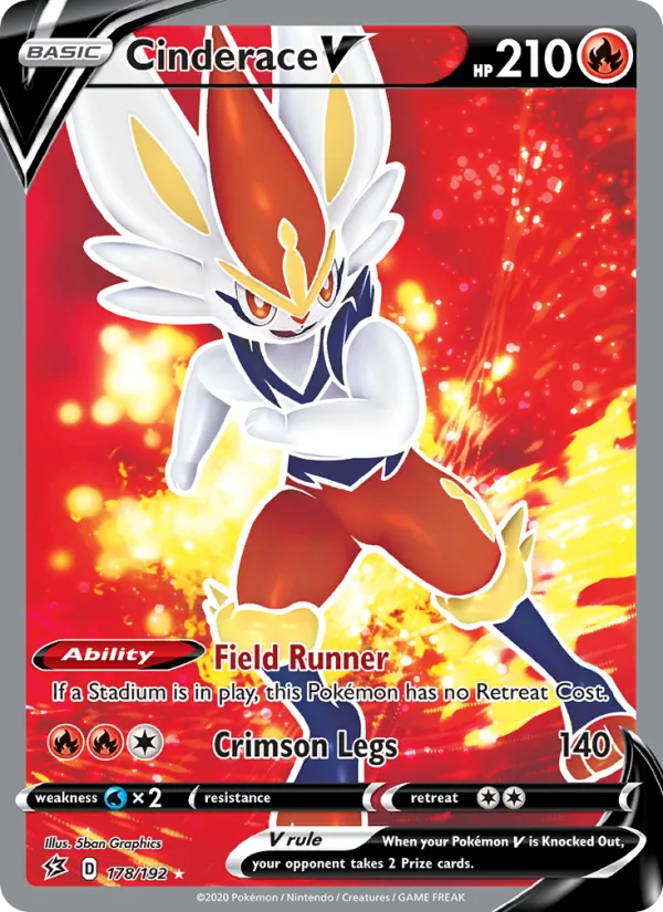 Cinderace V, Rebel Clash 178/192