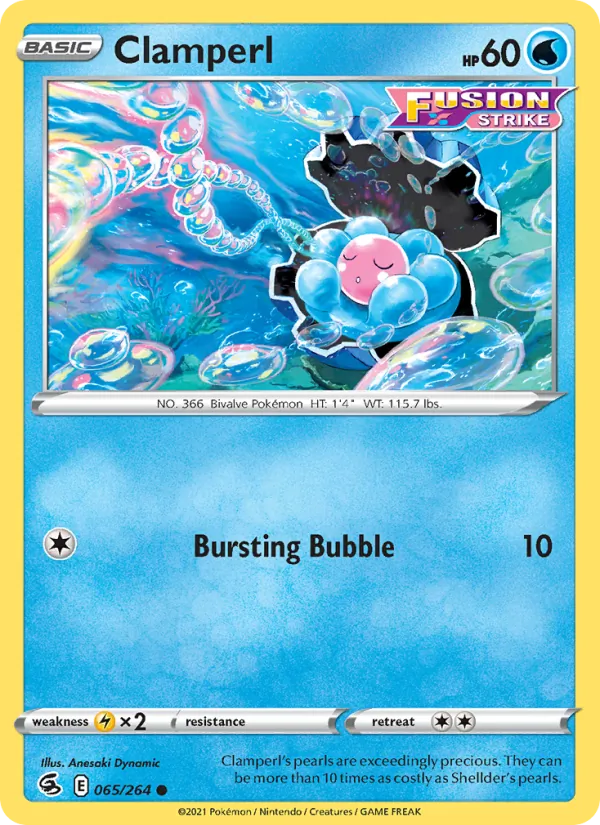 Clamperl, Fusion Strike 065/264