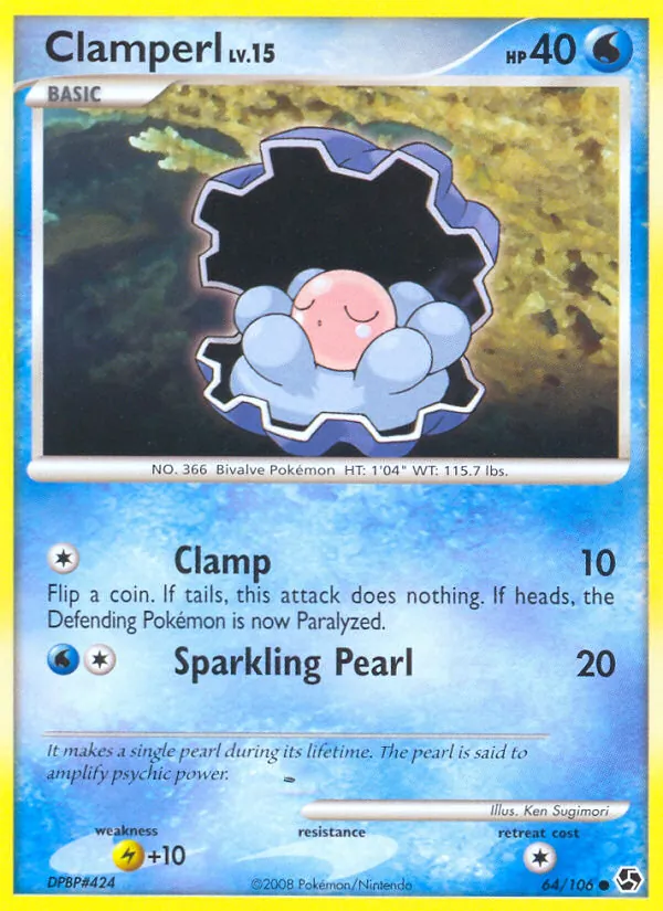 Clamperl, Great Encounters 064/106
