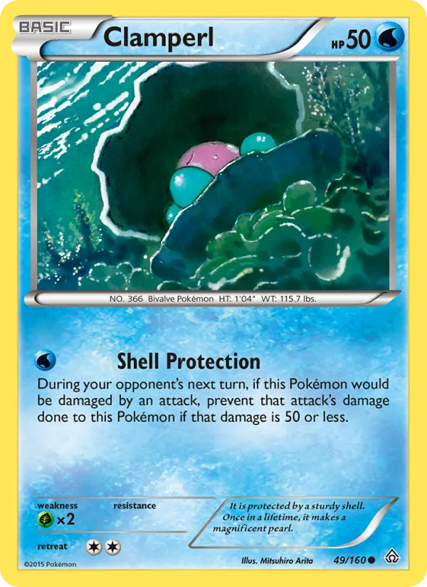 Clamperl, Primal Clash 049/160