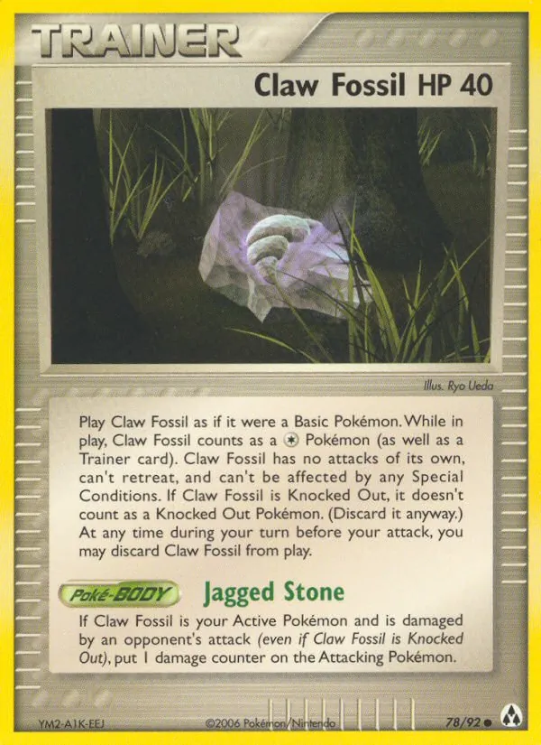 Claw Fossil, Legend Maker 078/092