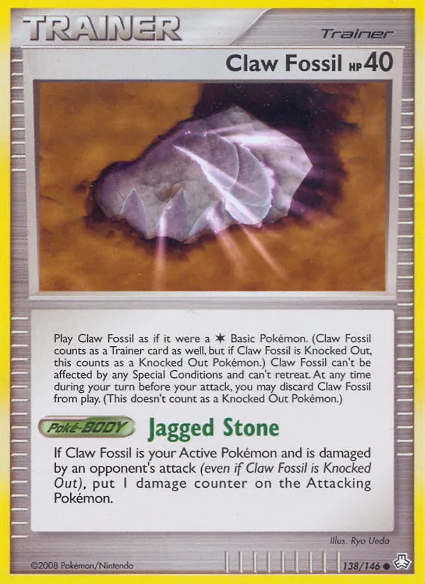Claw Fossil, Legends Awakened 138/146