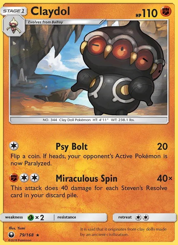 Claydol, Celestial Storm 079/168